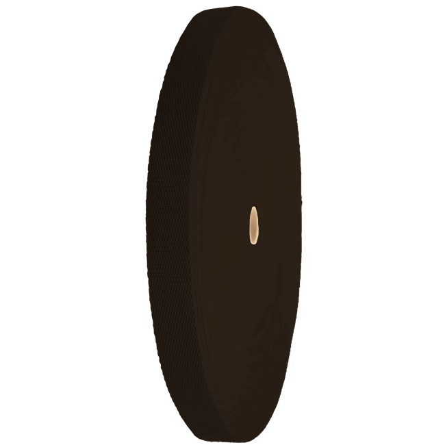 Стрічка тасьма 25 мм - темно-коричнева