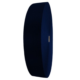 Стрічка тасьма 50 мм - темно-синя