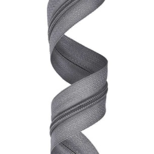 Taśma suwakowa - Szara 3cm