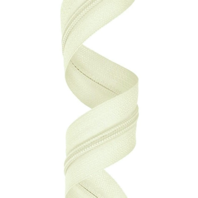 Стрічка-блискавка - Екрю 3 см