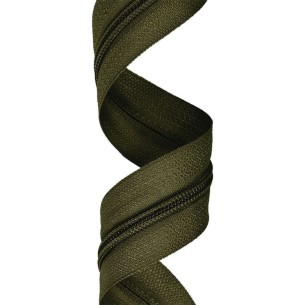 Taśma suwakowa - Oliwka 3cm