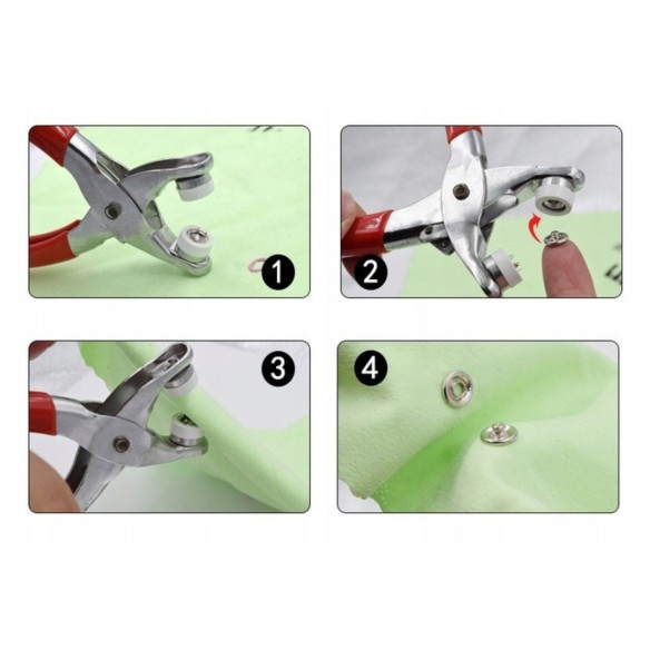 Napownica ręczna do springów - montaż zatrzasków łatwy i precyzyjny