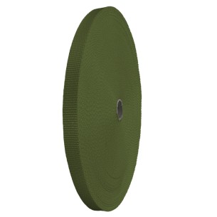 Taśma nośna 15mm - Ciemnozielona