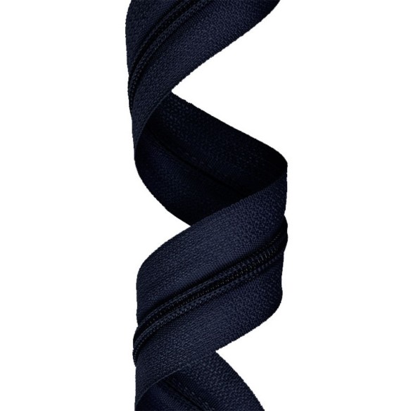 Стрічка-блискавка - темно-синя 3 см