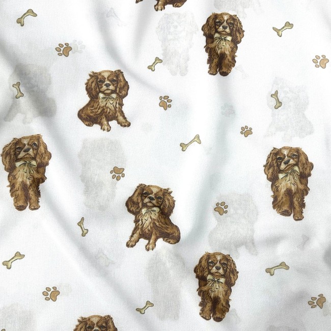 Бавовняна тканина - кавалер, білий