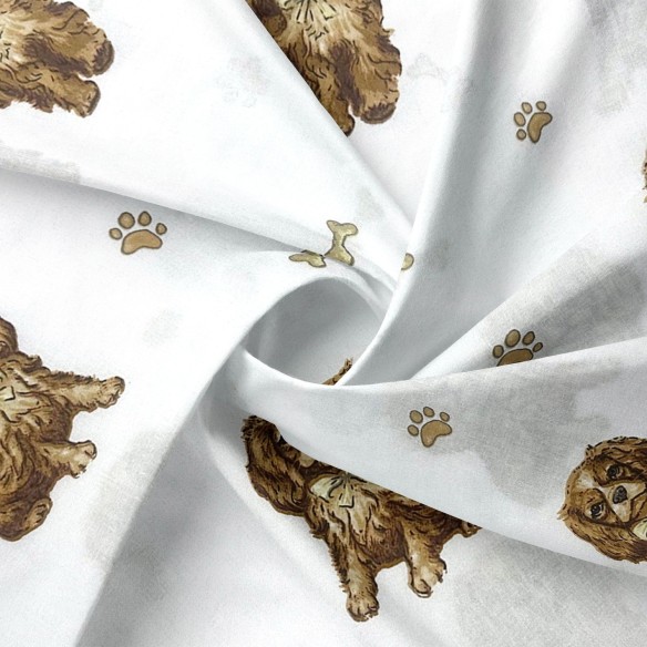 Бавовняна тканина - кавалер, білий