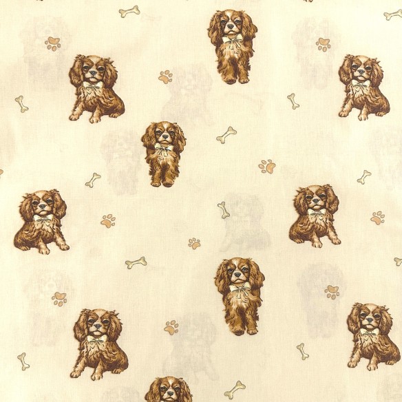 Бавовняна тканина - кавалер, латте