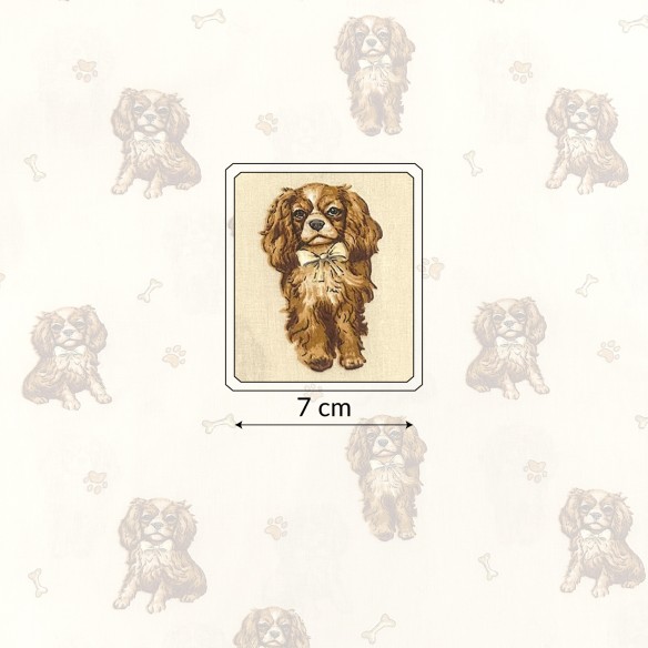 Бавовняна тканина - кавалер, латте