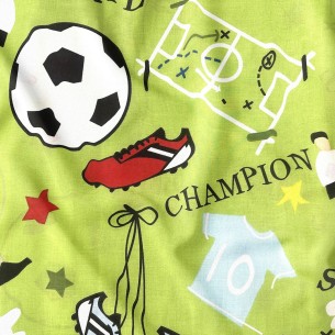 Tkanina bawełniana - Piłka i boisko