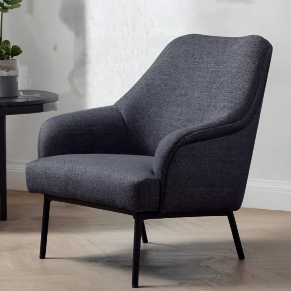 Оббивна тканина SAWANA - Темно-сіра