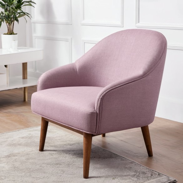 Оббивна тканина WELUR SWING - Брудно-рожевий