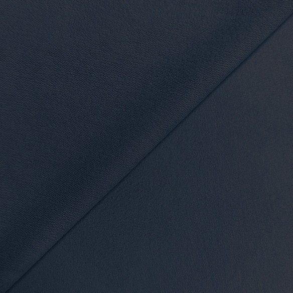 Трикотаж French Terry - Темно-синій