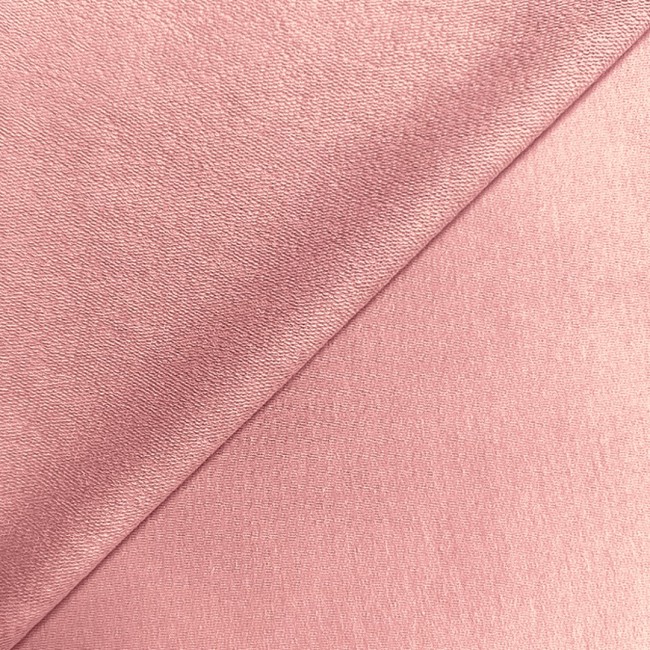 Трикотаж French Terry - лососево-рожевий