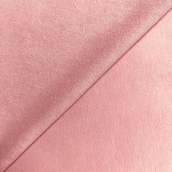 Трикотаж French Terry - лососево-рожевий