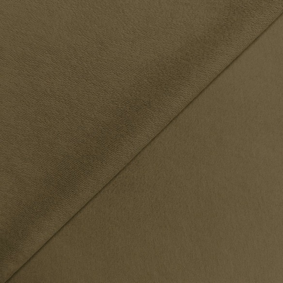 Трикотаж French Terry - Оливковий  - Cottye