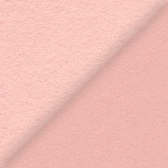 Товстий толстовка з щіткою - Лососево-рожевий