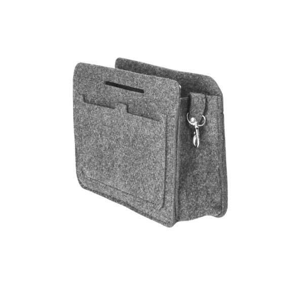 Szary filc techniczny 750 g/m², grubość 5,5 mm, szerokość 150 cm
