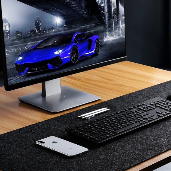 М’який повсть PES – товщина 3 мм, щільність 400 г/м² – Сертифікат ЄС – Чорний