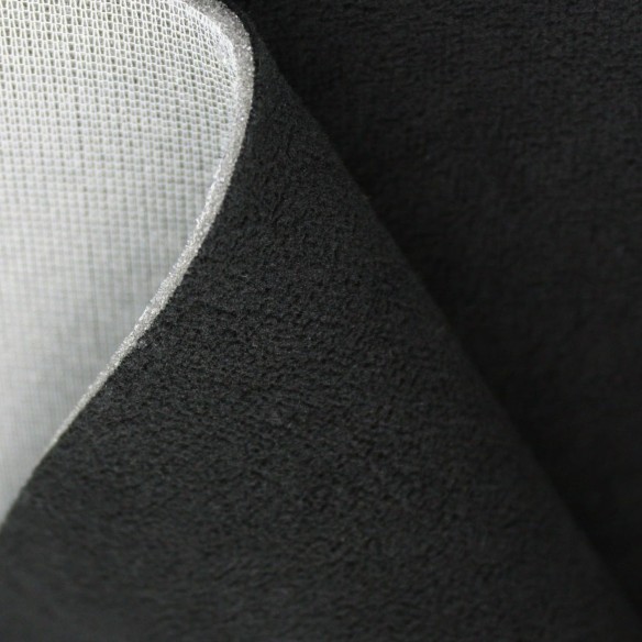 Чорна автомобільна оббивочна тканина - ідеальна для панелей та стелі