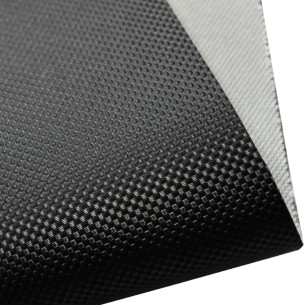 Czarna ekoskóra Karbon UV - odporna i nowoczesna