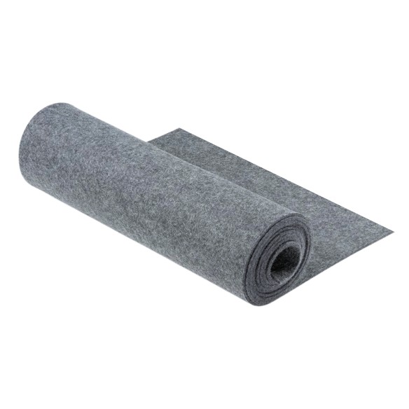 Szary filc samoprzylepny 5,5 mm 750 g/m² idealny do tapicerki