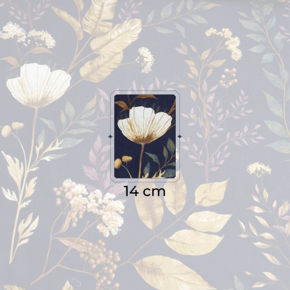 Бавовняна тканина - Нічний сад  - Cottye