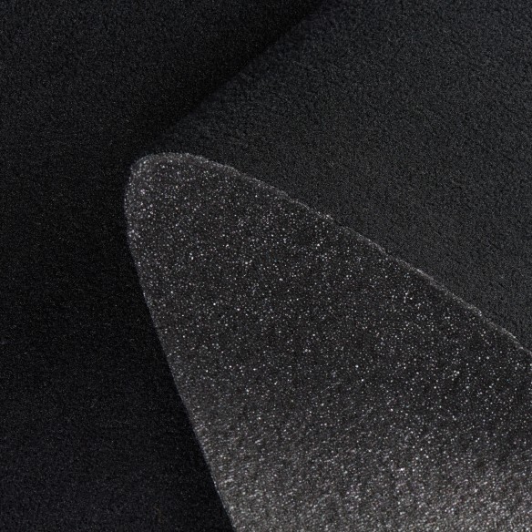 Чорна автомобільна оббивочна тканина 3 мм, 240 г/м² - Легкий монтаж