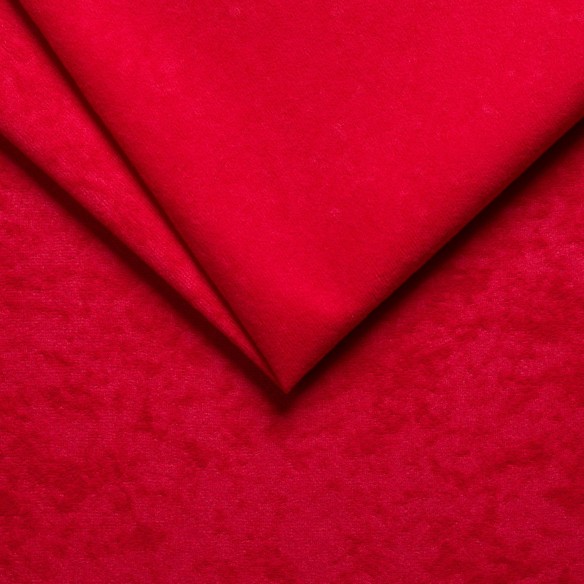 Tkanina obiciowa tapicerska MIKROFIBRA - Czerwona