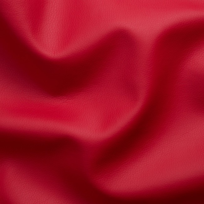 Tkanina obiciowa tapicerska EKOSKÓRA - Czerwona