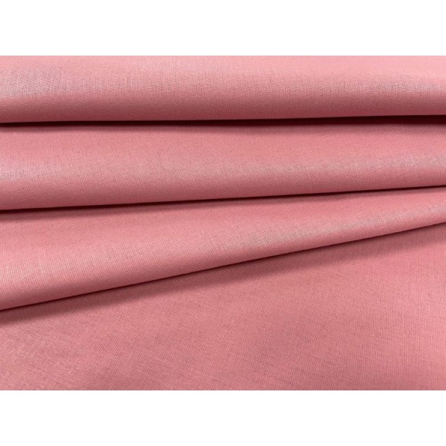 Tkanina bawełniana - Jednobarwna pastelowy róż