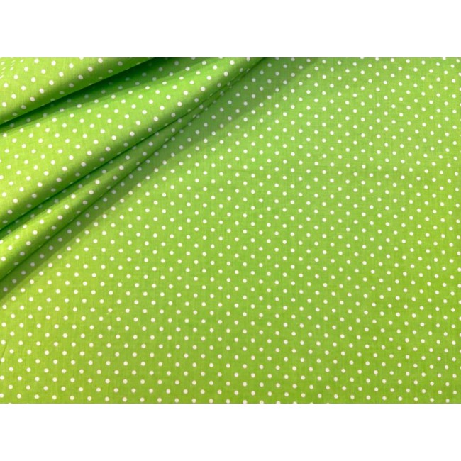 Tkanina bawełniana - Maczek zielony