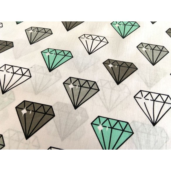 Бавовняна тканина - М'ятні діаманти