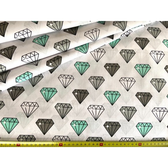 Бавовняна тканина - М'ятні діаманти