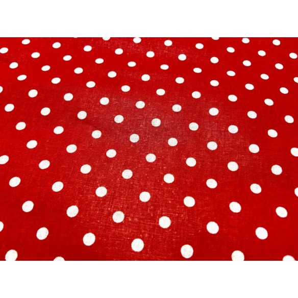 Бавовняна тканина - середні червоні точки