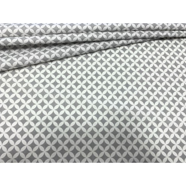 Бавовняна тканина - марокко тонкого сірого кольору