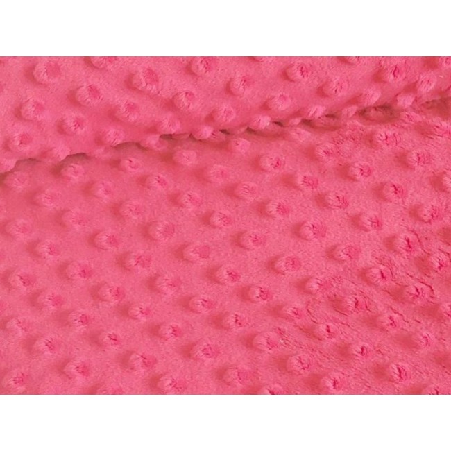 Тканина Мінкі - Candy pink 350 гр