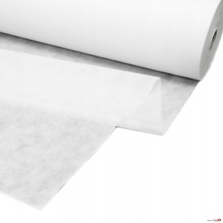 Flizelina - Klejona 40 g - Biała