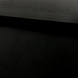 Тканина для оббивки NUBUK - Чорна
