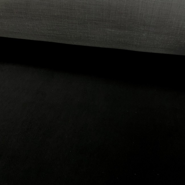 Тканина для оббивки NUBUK - Чорна