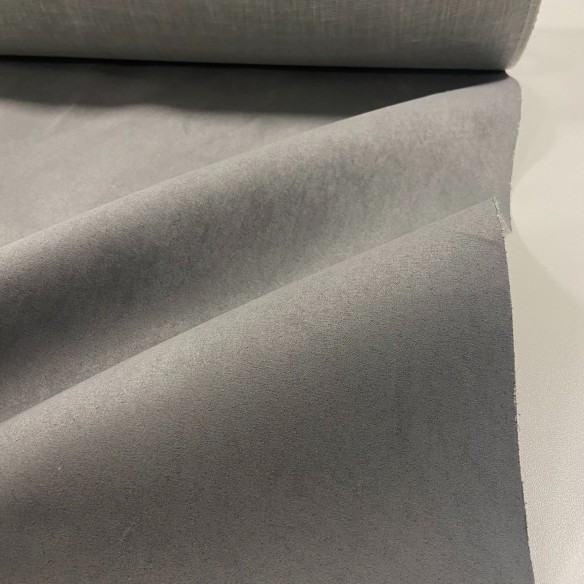 Тканина для оббивки NUBUK - темно-сіра