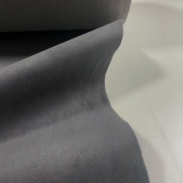 Тканина для оббивки NUBUK - Темно-сіра