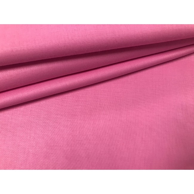 Бавовняна тканина - однотонна рожева "барбі"