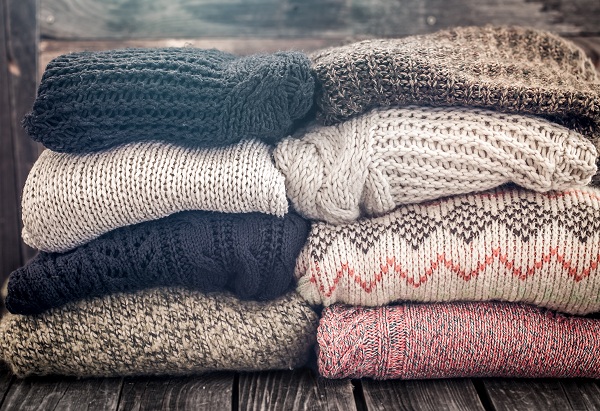 tkaniny na swetry